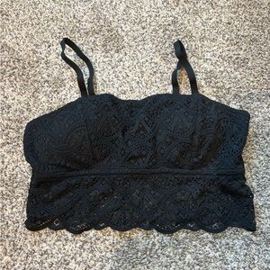 Colsie Black Lace Bralette